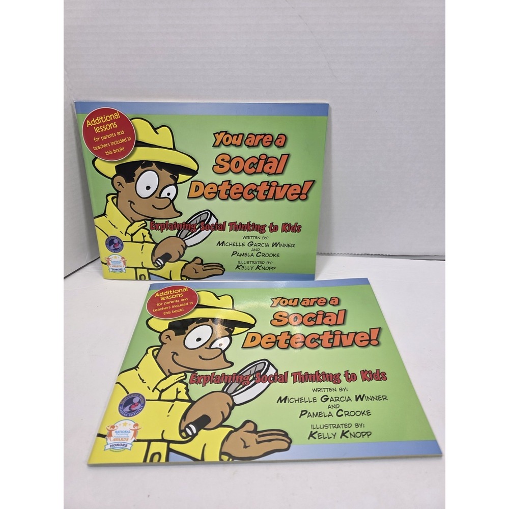 You Are a Social Detective By Michelle Garcia Winner & Pamela Crooke Lot Of (2)